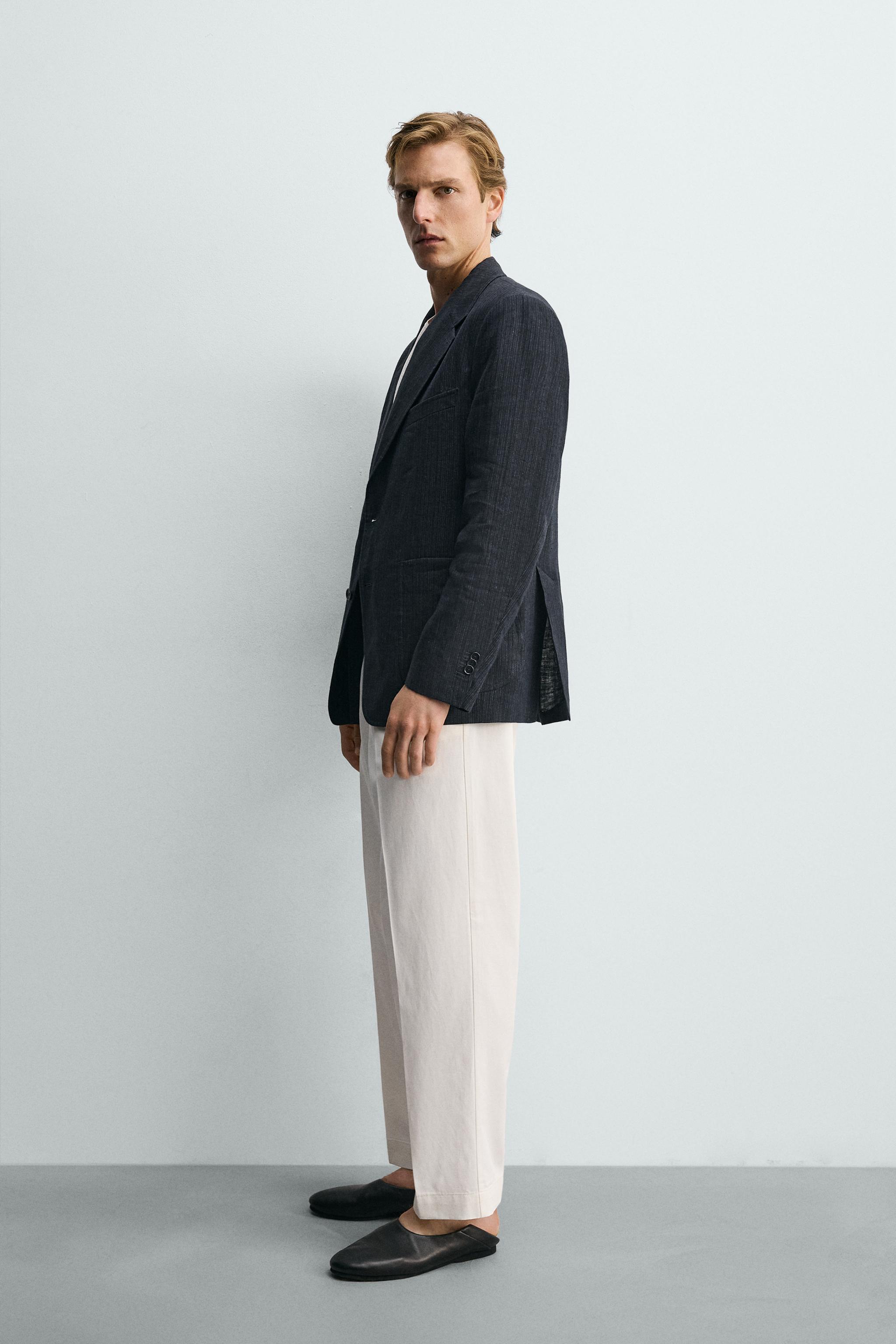 PANTALON REGULAR FIT VISCOSE - COTON